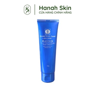 HANAH SKIN – Sữa Rửa Mặt Ngăn Ngừa Mụn TENAMYD Fresh White Sand Platinum Acne Care Clarifying Foam Cleanser (120ml)