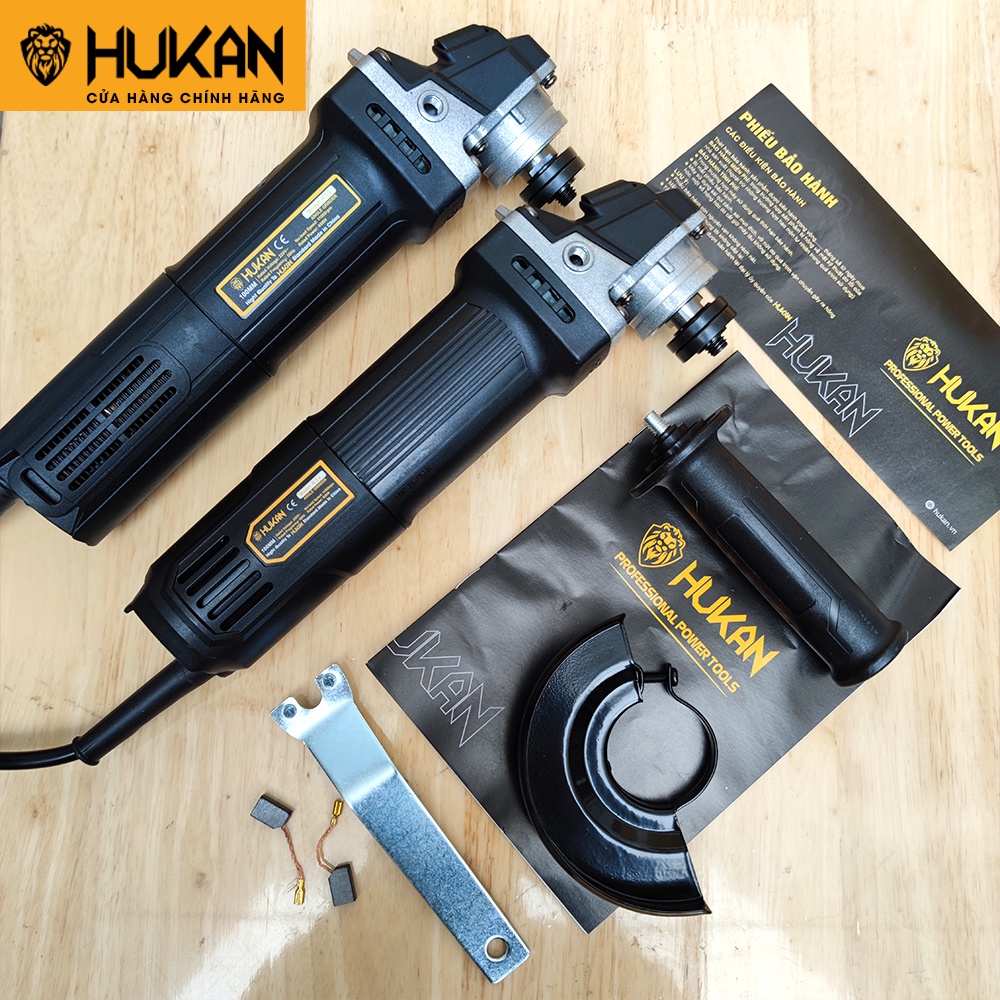Máy mài góc HUKAN K59 công suất 850W - Máy cắt cầm tay lõi đồng 100%