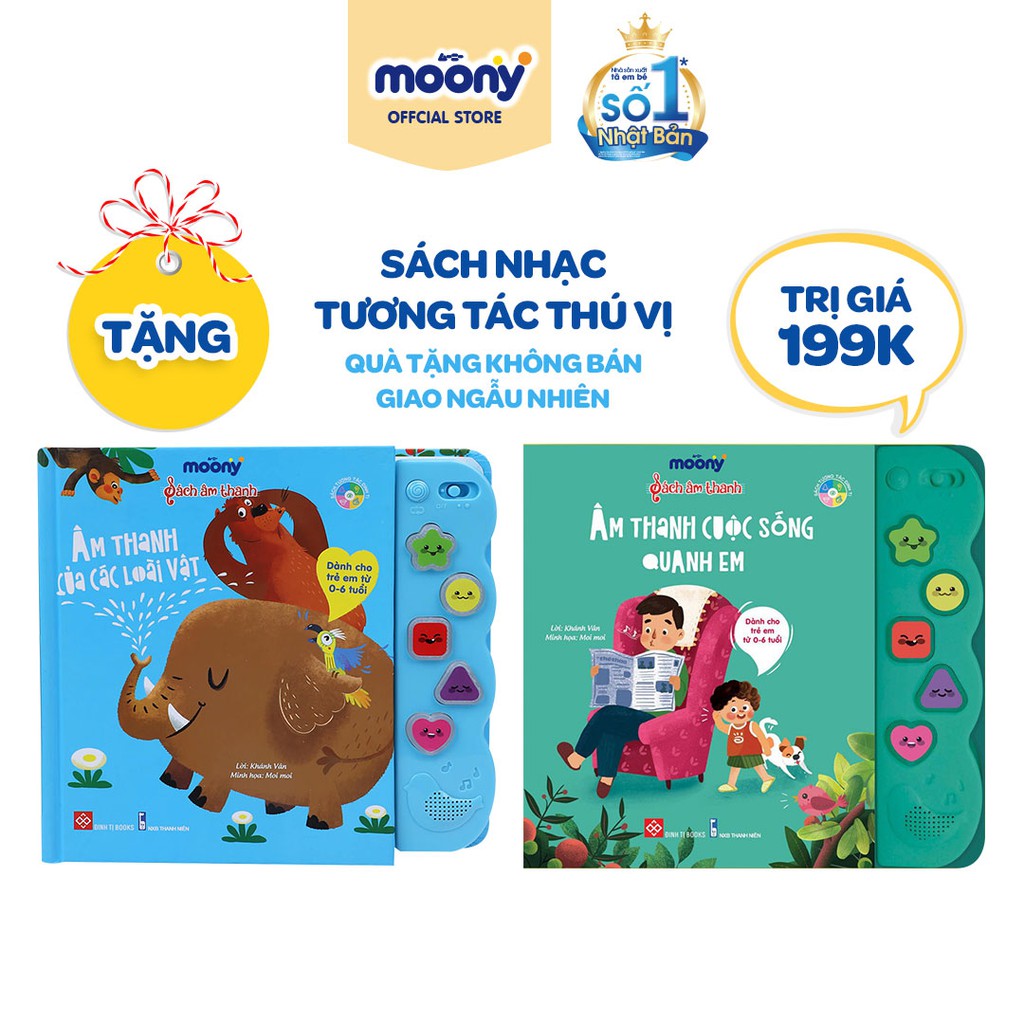 [MKB Gift] Sách Âm Thanh - Âm Thanh Của Các Loài Vật - Âm Thanh Cuộc Sống Quanh Em