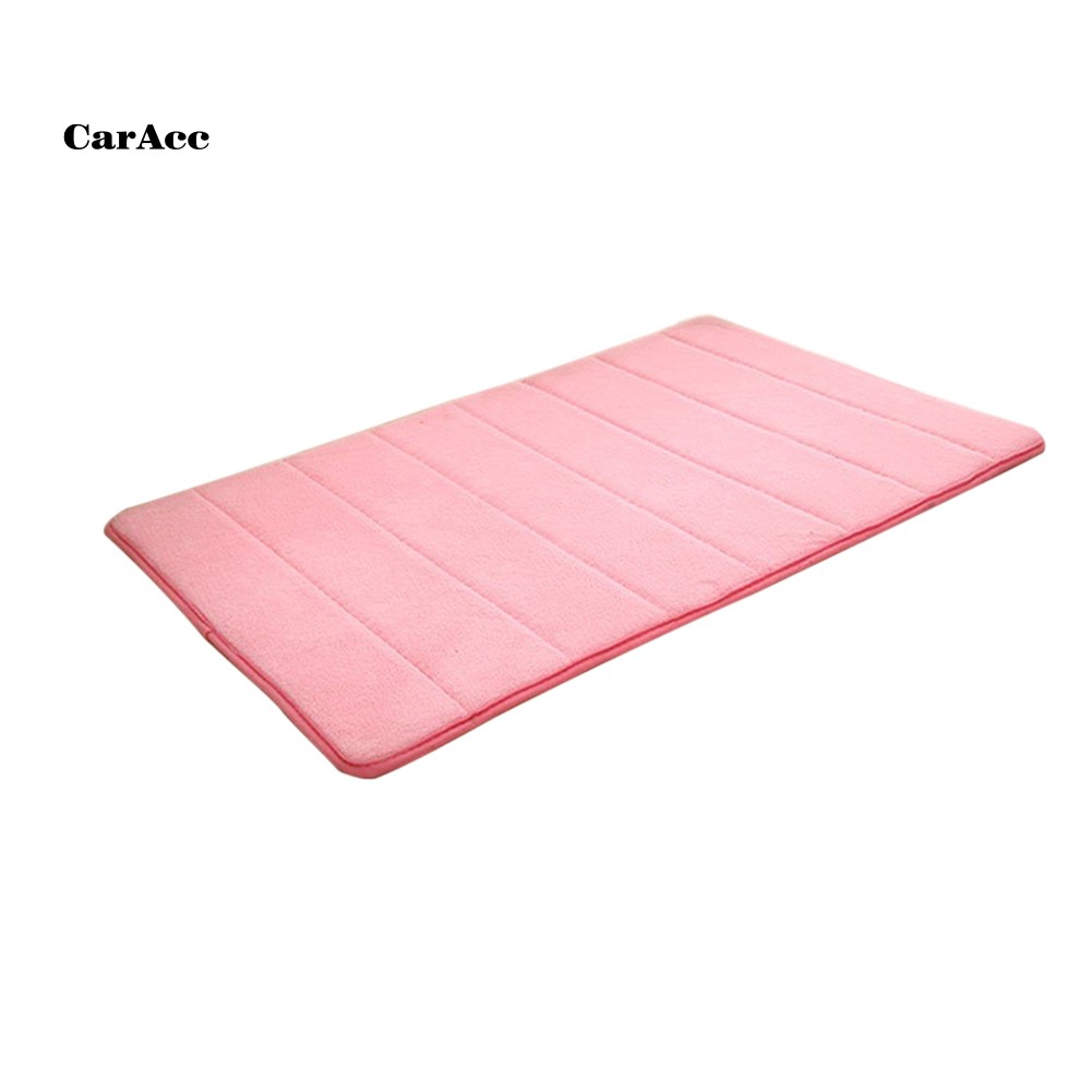 CARA_Thick Memory Foam Spa Bathroom Shower Mat Carpet Non-slip Rug Non-slip Floormat