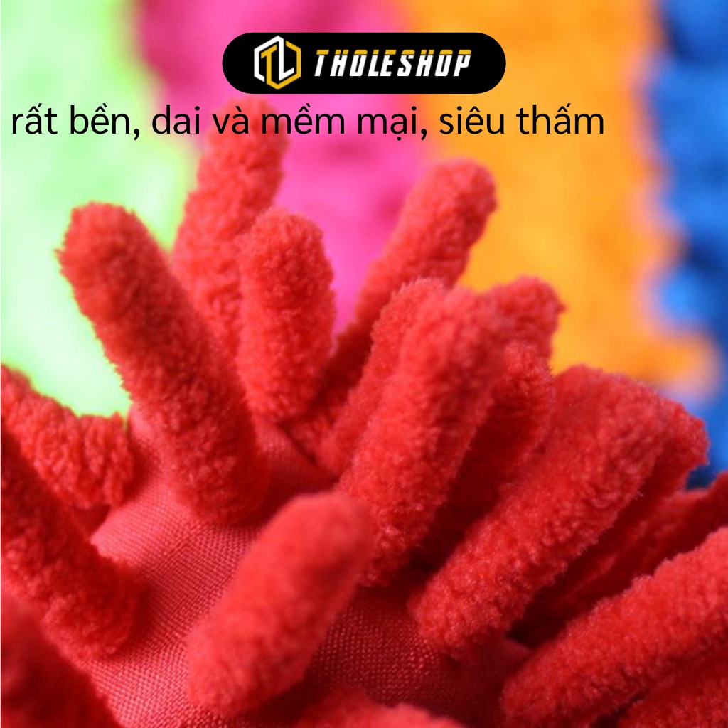 Chổi Lông Gà - Chổi Quét Bụi, Quét Trần Vệ Sinh Nhà Cửa, Lông Siêu Thấm 8836
