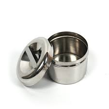 Hộp gòn đúc inox, hộp lưu mẫu các size - DÙNG TRONG Y TÊ, SPA, THỰC PHẨM