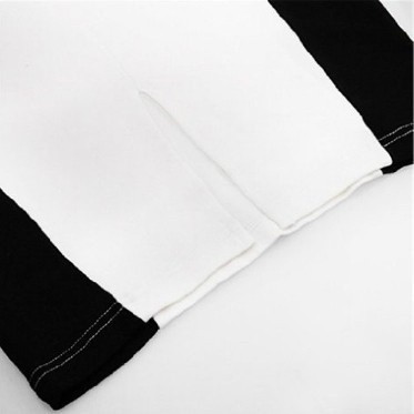 ☛☏❤Sexy Women Black White Splice Slim Bodycon Pencil Cocktail Evening Mini Dress | BigBuy360 - bigbuy360.vn