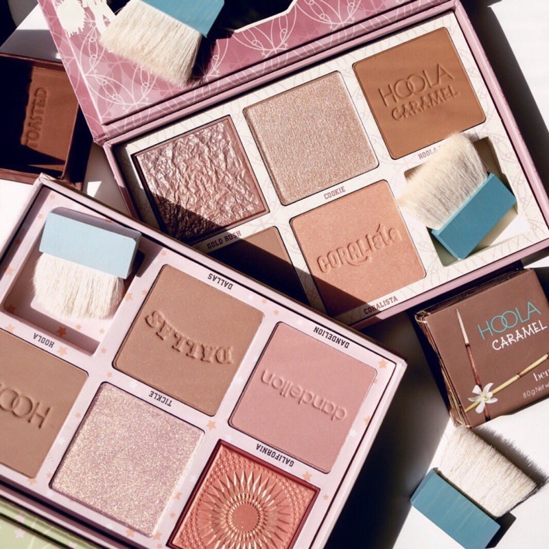 Bảng Phấn Má + Tạo Khối + Phấn Bắt Sáng Benefit Cheekleaders Bronze Squad Palette +2% phí bán hàng | BigBuy360 - bigbuy360.vn