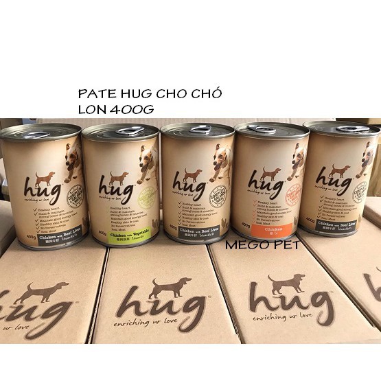 LON 400g Pate Hug Thức Ăn Cho Chó