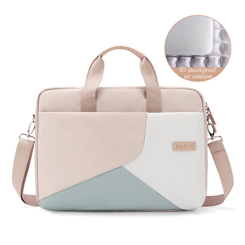 Ladies 12 13,3 14 15,6 inch Túi đựng máy tính xách tay chống va đập Tote không thấm nước Văn phòng / Du lịch