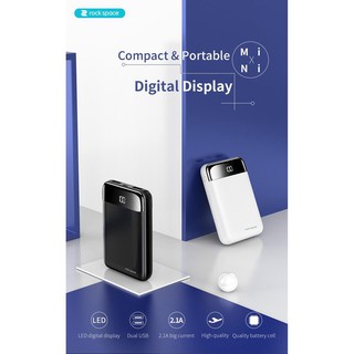 Sạc Dự Phòng RockSpace P66 Mini 10.000mAh RMP0399