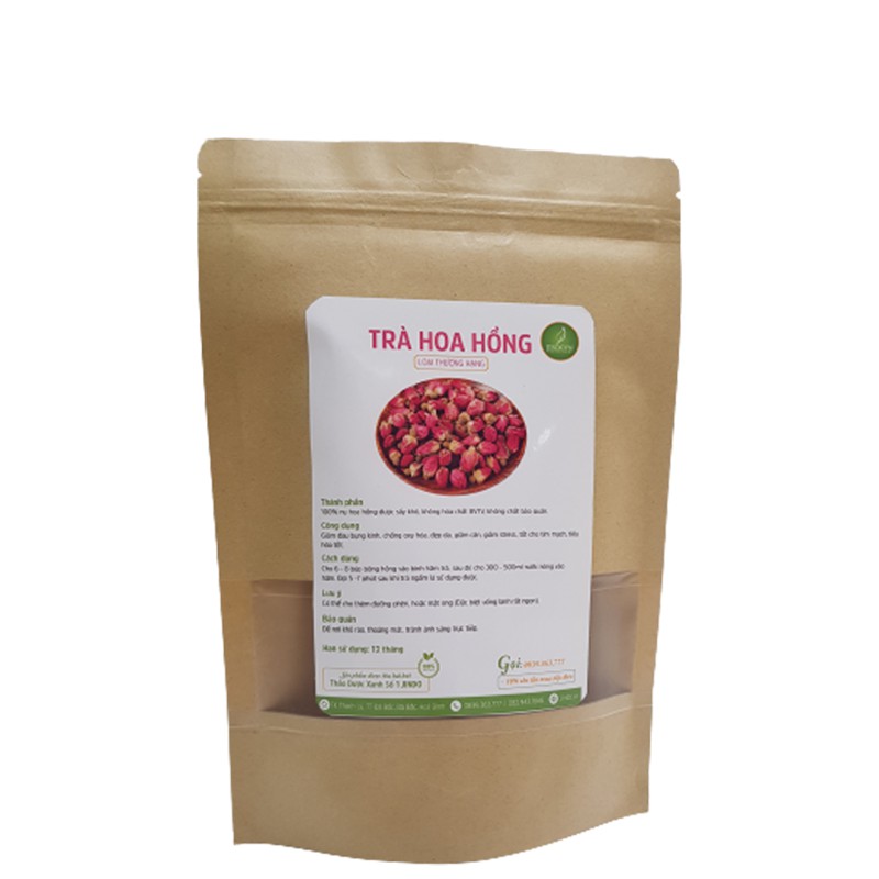 Trà hoa hồng sấy khô thượng hạng JINDO 100gram