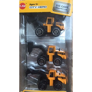 XẢ KHO ĐỒ CHƠI: Vỉ 3 xe công trình