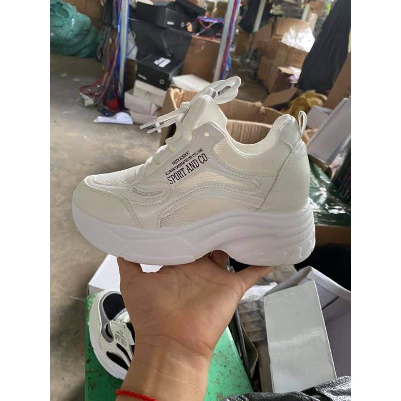 GIÀY THỂ THAO NỮ GIÁ RẺ, GIÀY NỮ ĐI HỌC ĐI CHƠI ĐI LÀM CÁ TÍNH, GIÀY SNEAKER ĐỌ ĐẾ 7CM NĂNG ĐỘNG GIÚP NỔI BẬT NGƯỜI MANG