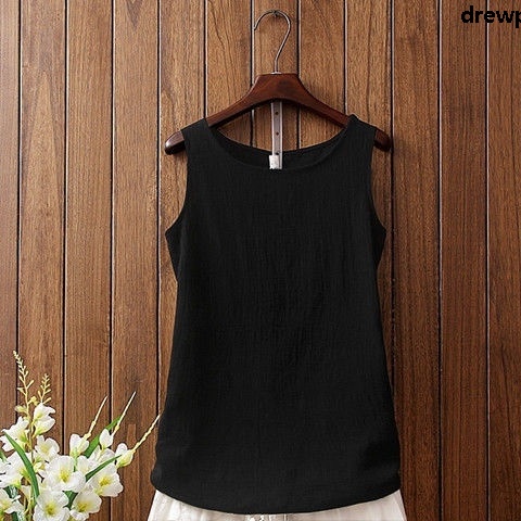 Áo Thun Cotton Lanh Mỏng Rộng Thời Trang Mùa Hè Dành Cho Nữ | BigBuy360 - bigbuy360.vn