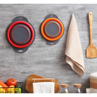 Rổ Silicon Gấp Gọn Tiện Lợi