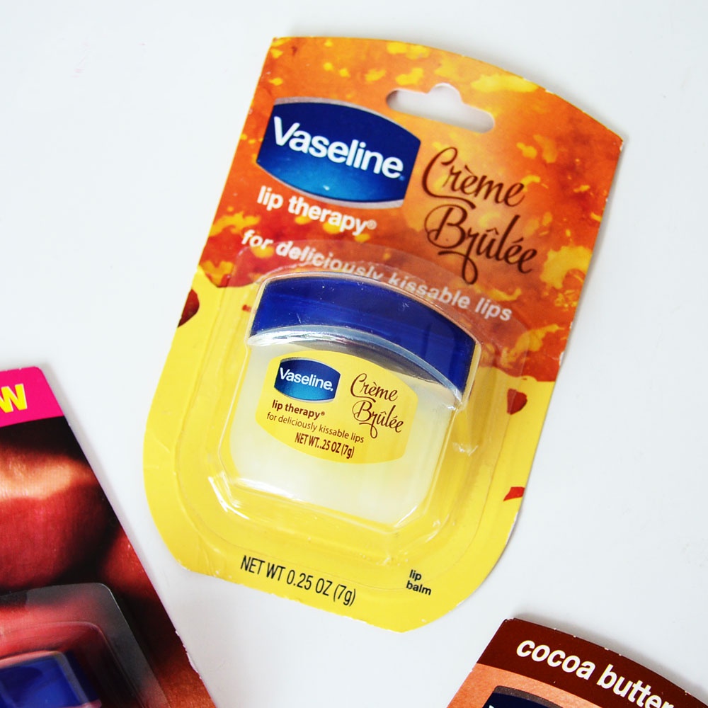 [Chính hãng] [Có sẵn] Son dưỡng môi Vaseline 7g - Crème Brulée