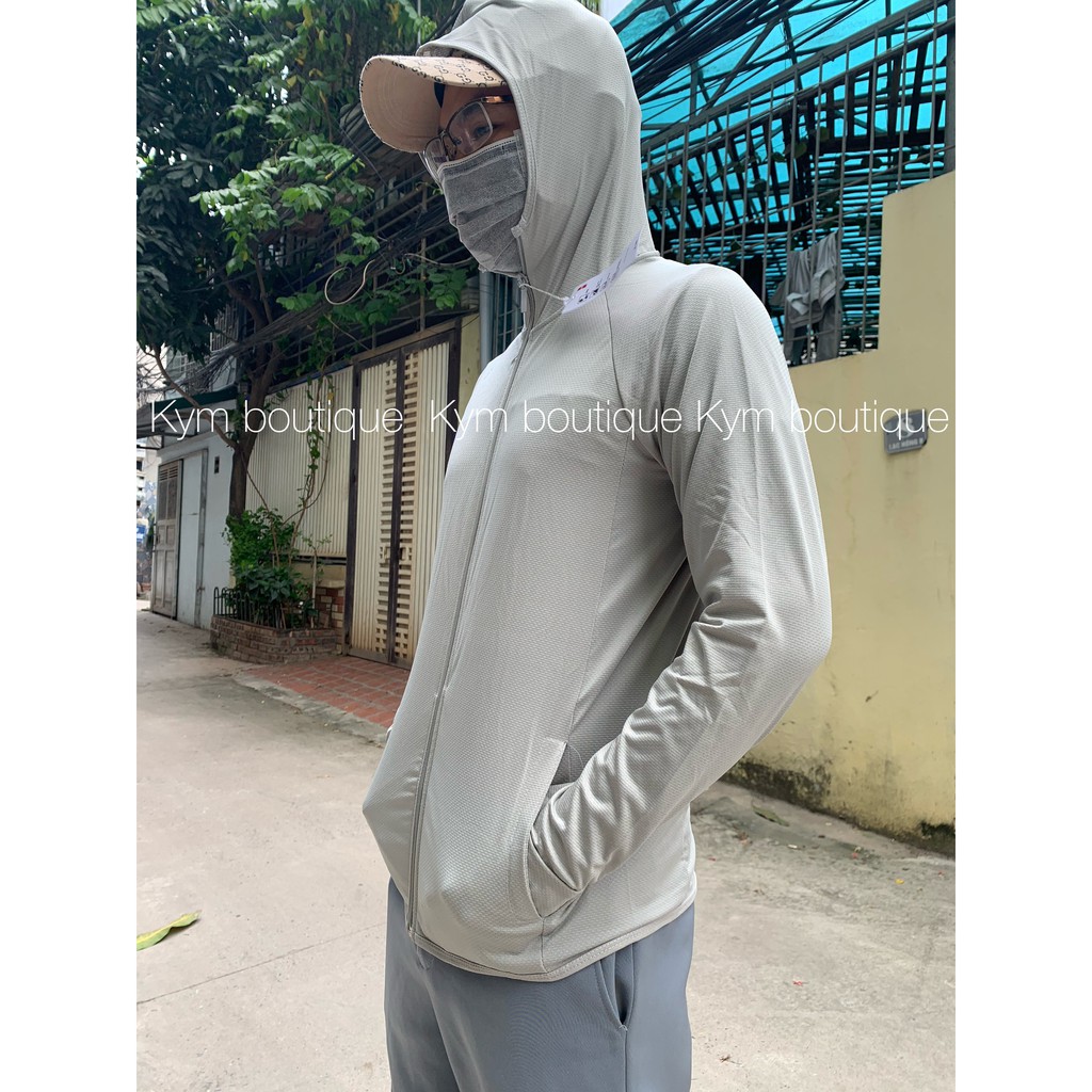 [ẢNH THẬT+VIDEO TỰ QUAY] Áo chống nắng nam thông hơi, có mũ chùm đầu, thời trang, đẹp | BigBuy360 - bigbuy360.vn