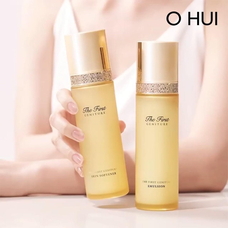 Hoa hồng + Sữa dưỡng tái sinh da Ohui The First Geniture nội địa date 2024