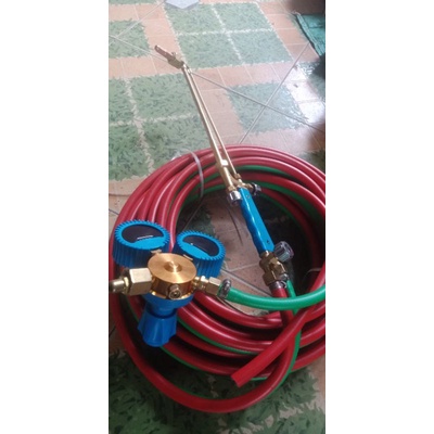 Tay cắt hơi 10m kèm đồng hồ Oxy