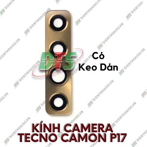 Kính camera tecno Camon P17 kèm keo dán