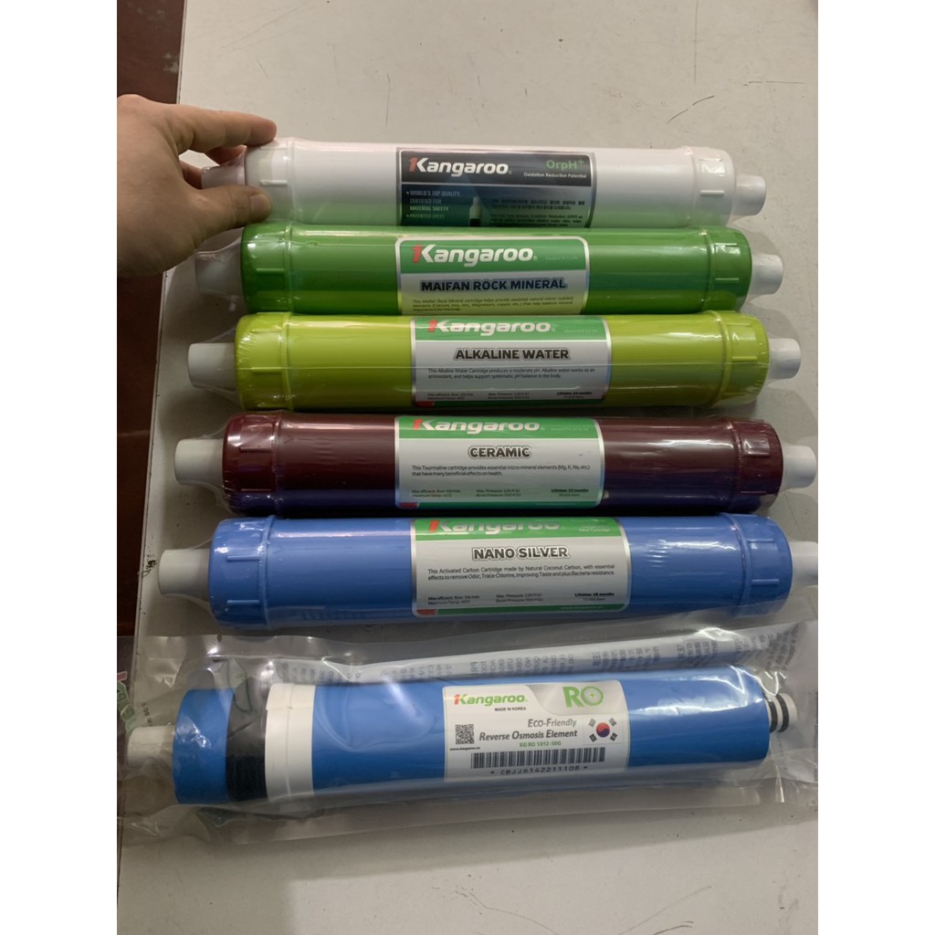 ComBo Lõi Lọc 456789 Kangaroo ♥️ Lõi Lọc Nước Kangaroo | BigBuy360 - bigbuy360.vn