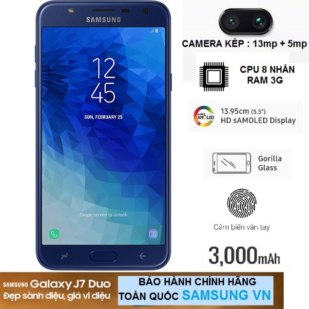 Điện Thoại SamSung J7 Duo (2018) - Hãng Phân Phối Chính Thức | WebRaoVat - webraovat.net.vn