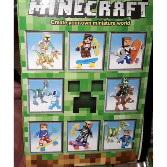 Lắp ráp 1 hộp LegoMineCraft 0870