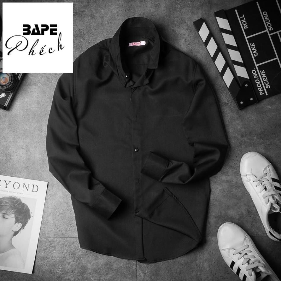 Áo sơ mi trơn có size big BAPE PHẾCH-523 | BigBuy360 - bigbuy360.vn