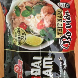 Phở Đại Nam thịt nạm bò viên gói 132g
