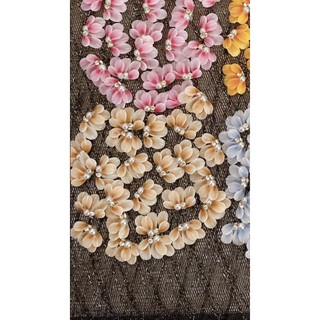 Hoa bột nail - cúc ruby cánh tròn