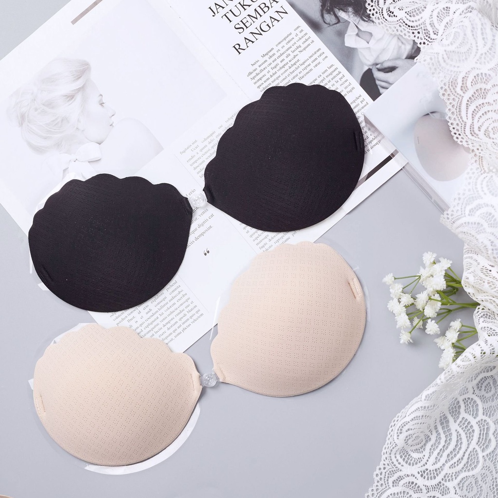 Áo Dán Ngực Su Đúc Đệm Dày Bàn Tay Nâng Ngực Tạo Khe Quyến Rũ LEON P45