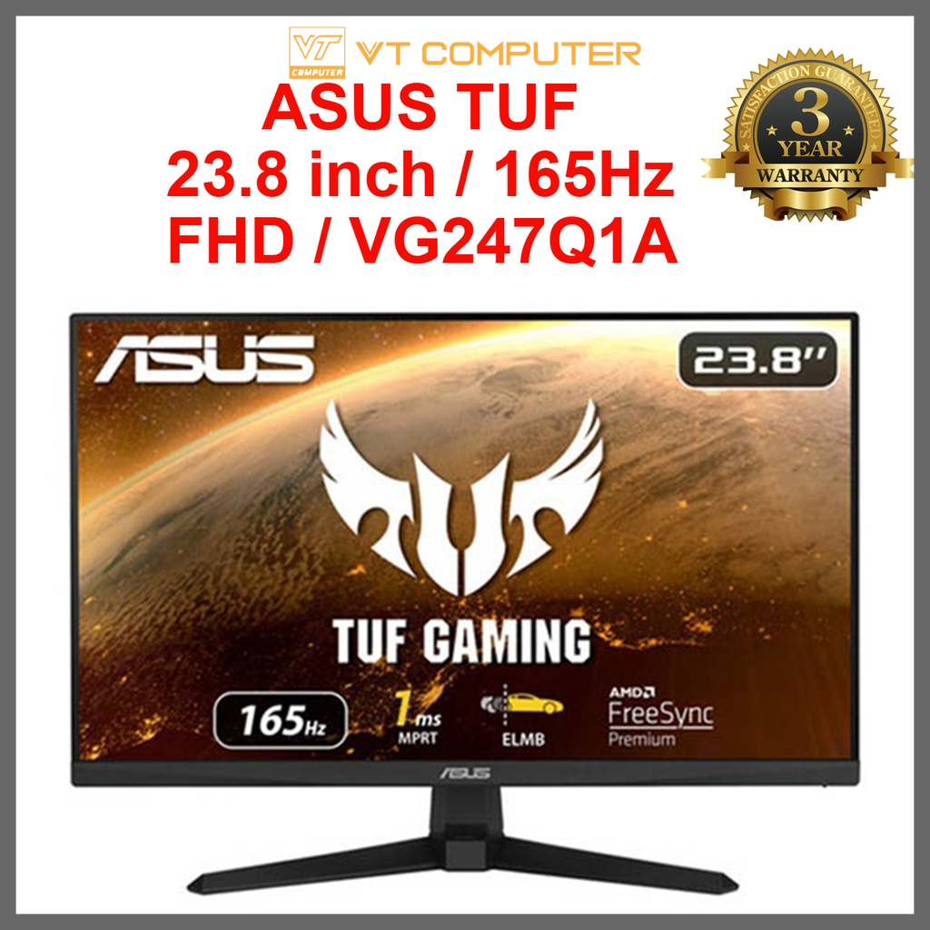 Màn Hình 24 inch / Asus / Bảo Hành Tận Nơi 36 Tháng / VG247Q1A / VP248H / 75-165Hz / FHD