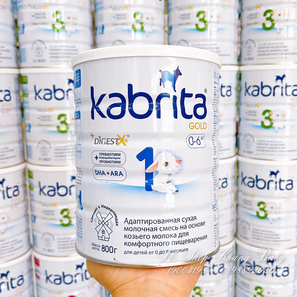 Sữa dê Kabrita nga 800gr - Shop Khang Baby