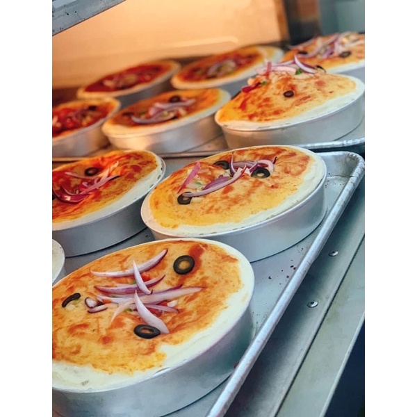Bánh pizza nhồi chicago size 16cm