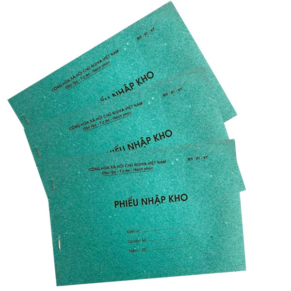 Phiếu nhập kho 1 liên A5 (13X19cm)