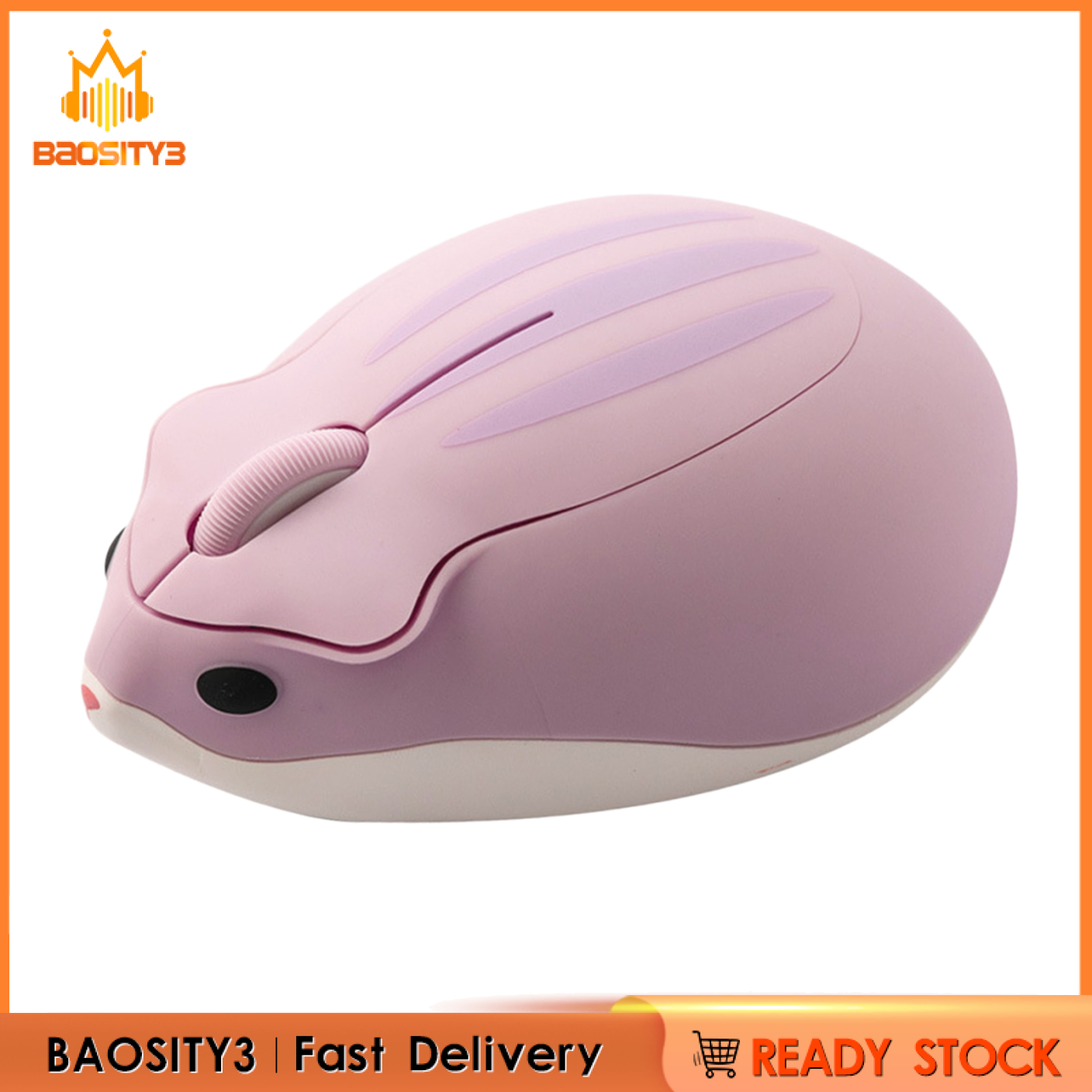 chuột không dây Hình Chuột Hamster Dễ Thương Baosity3