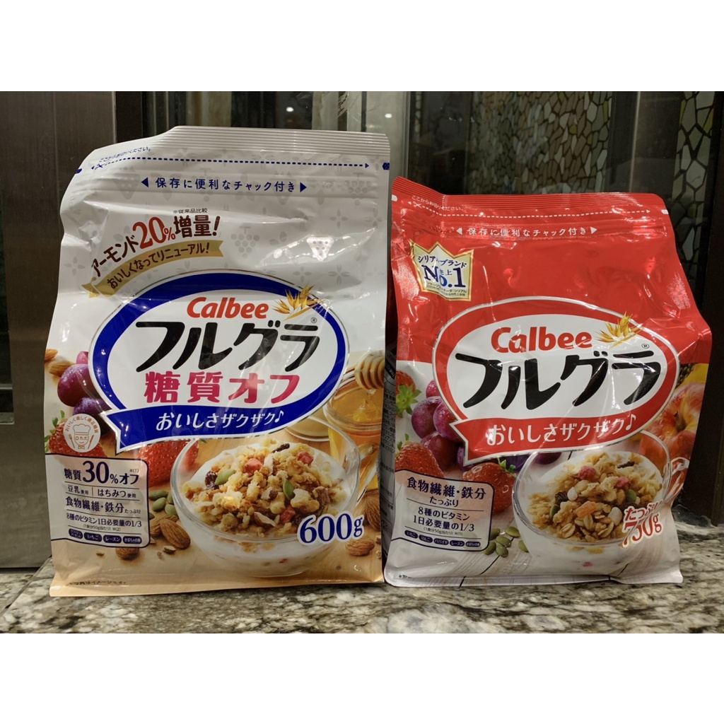 Ngũ cốc Calbee nội địa Nhật 750g.date T8.2022