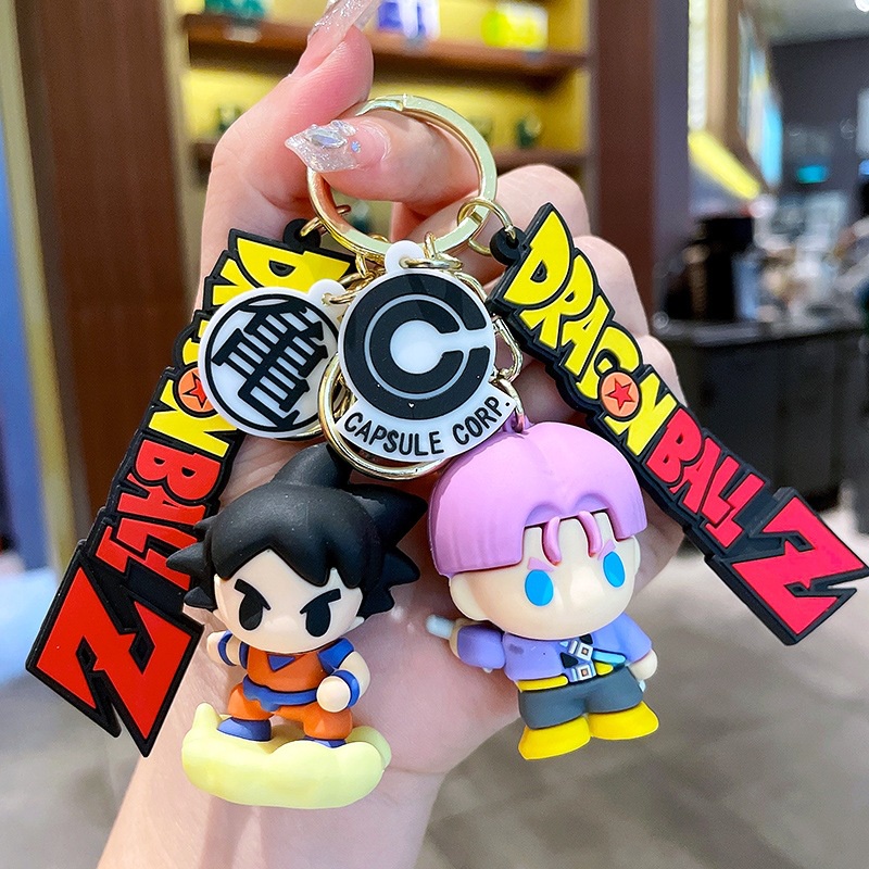 Hoạt Hình Móc Khóa Hình Nhân Vật Goku Trong Dragon Ball Độc Đáo