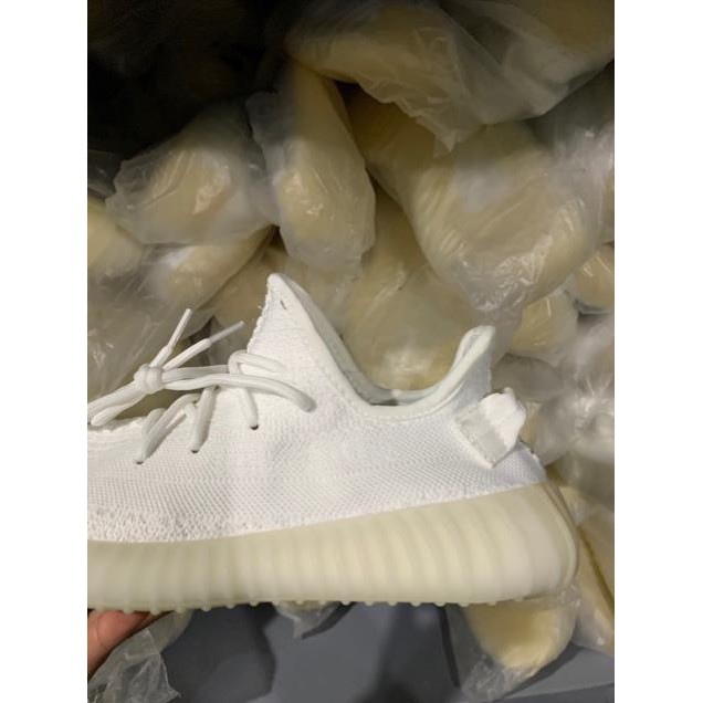 [Sẵn Hàng] (Ảnh chụp thật tại shop) giày sneaker yeezy trắng (nam/nữ) .