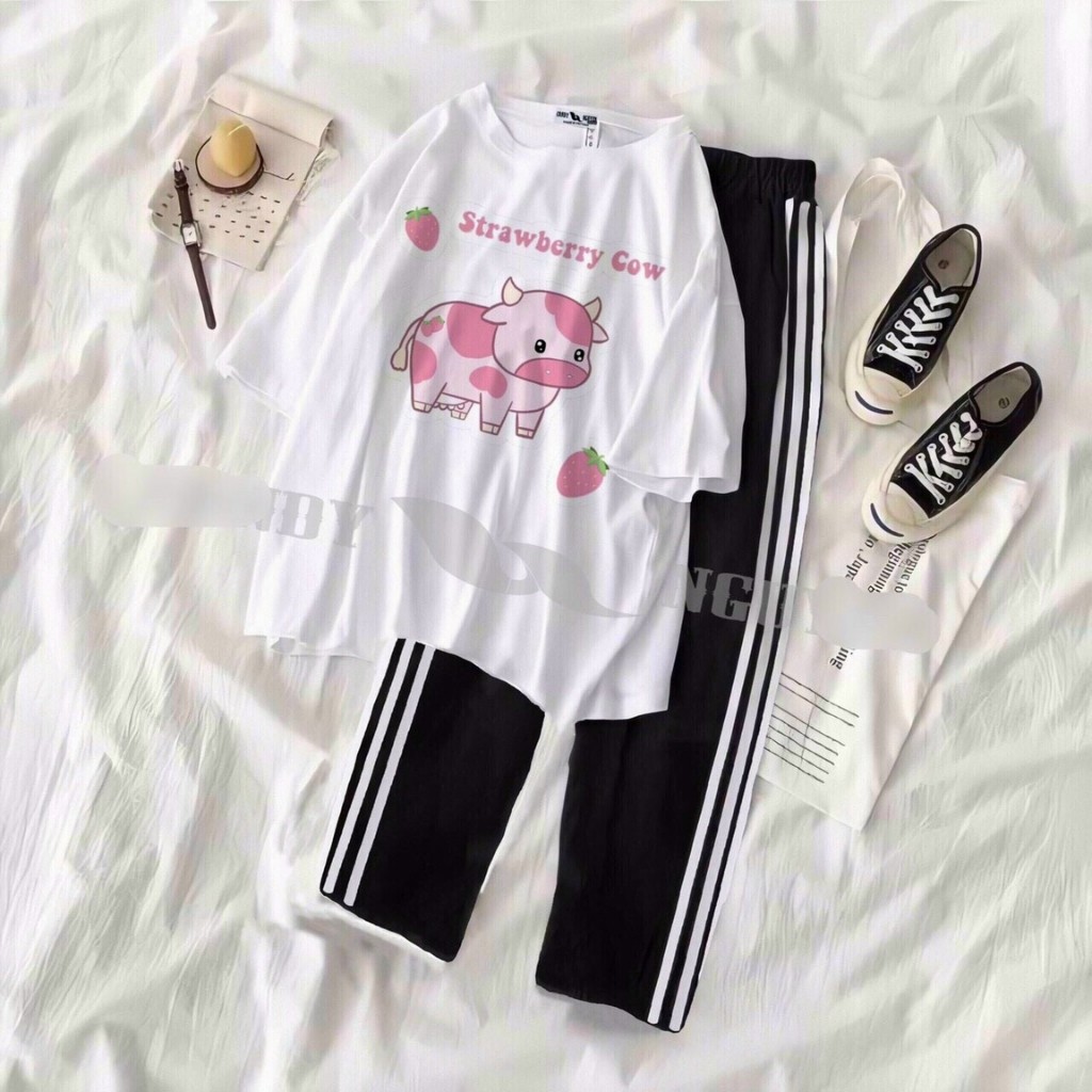 Đồ bộ dài Unisex Thể thao ống đứng 3 sọc 💖 Thời trang tiện lợi Top Fashion Shop thích hơp đi chơi