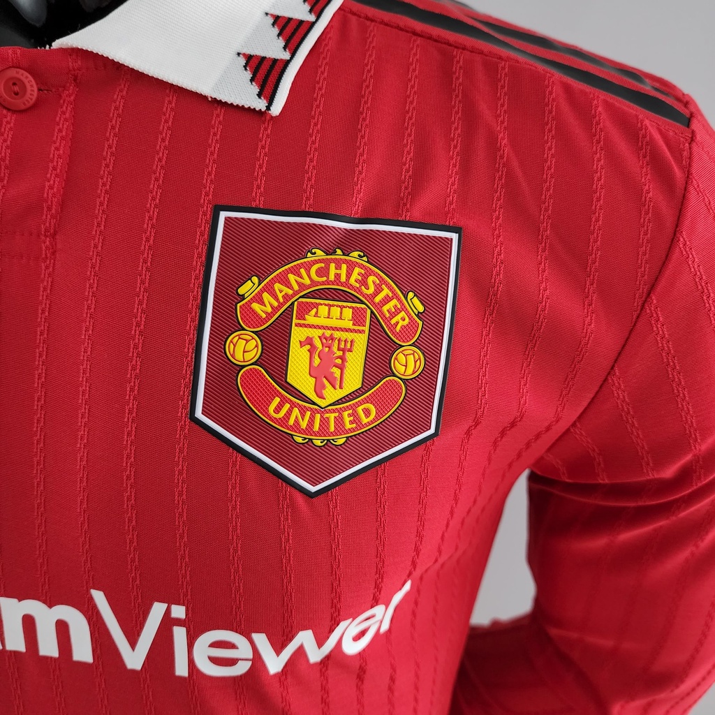 Áo Bóng Đá Tay Dài Bản Player - Man United - Năm 2022/2023 - Sân Nhà