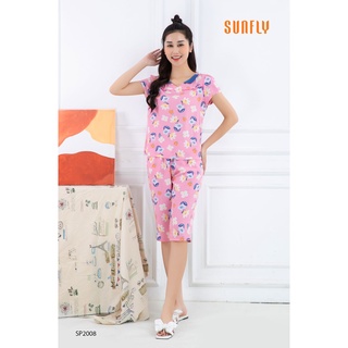 SP2008 ĐỒ BỘ MẶC NHÀ LANH ÁO CỘC QUẦN NGỐ