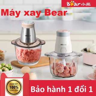 Máy xay thịt đa năng bear qsj-b02q1, xay thực phẩm, dung tích 2 lít - hàng chính hãng