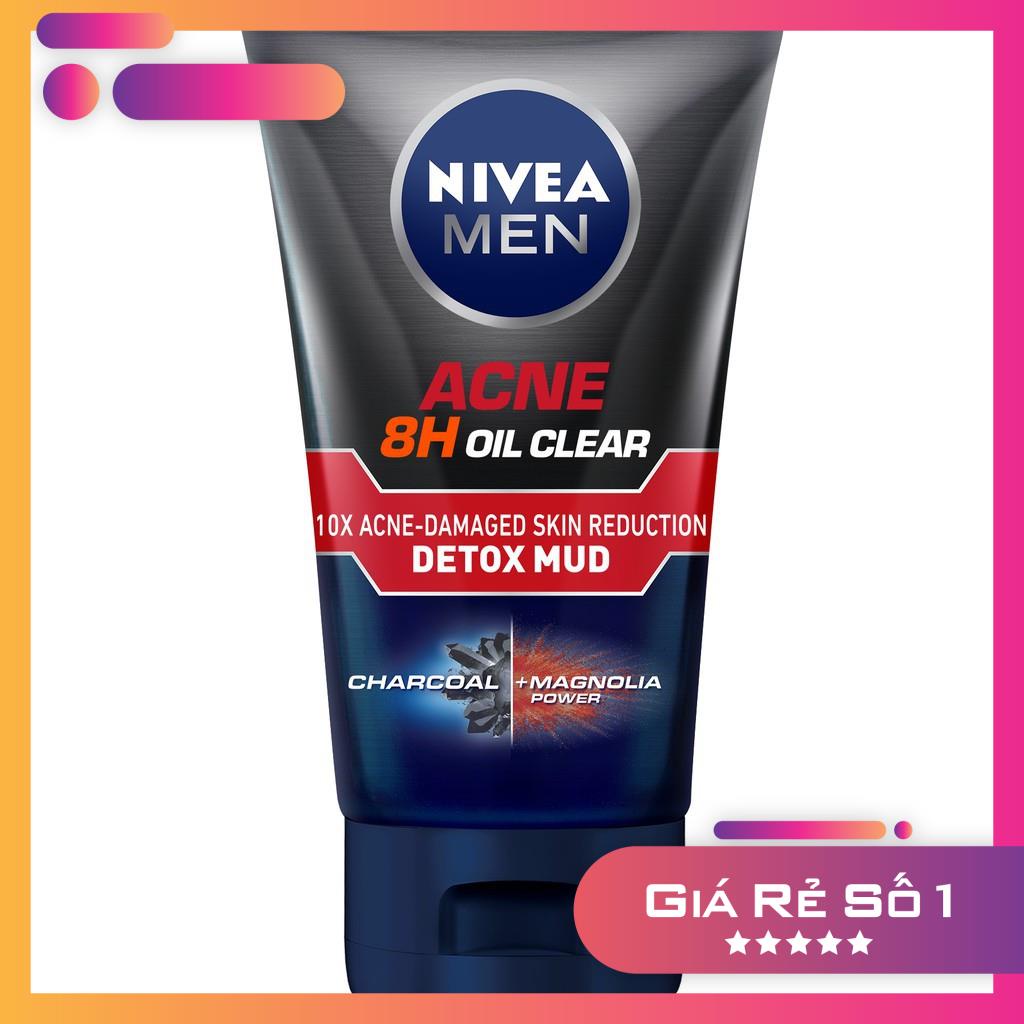 [HIT] Sữa rửa mặt bùn khoáng Nivea Men kiểm soát nhờn & ngừa mụn (100g