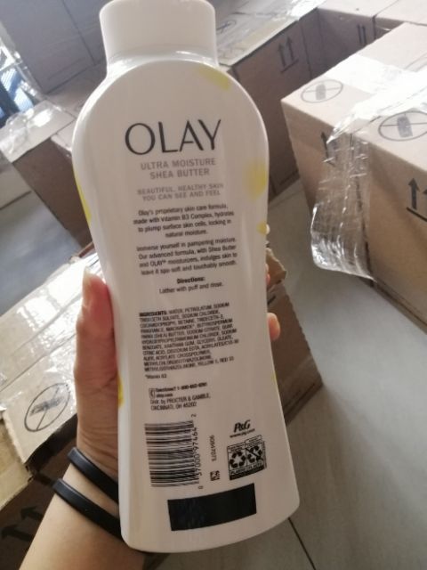 {Cam Kết Chính Hãng} Sữa Tắm OLAY Ultra Moisture With Shea Butter - HÀNG MỸ - 650ml - 22 fl oz