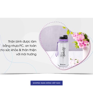 Bình đựng nước cá nhân 1lit RẠNG ĐÔNG Model RD-10P1