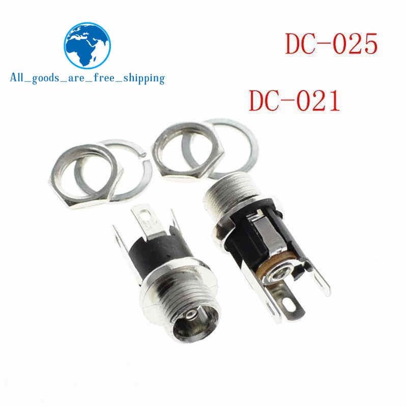 Set 10 Ổ Cắm Điện Dc-025M Dc-021 / 025 5.5-2.1mm 5.5x2.1 Dc | BigBuy360 - bigbuy360.vn