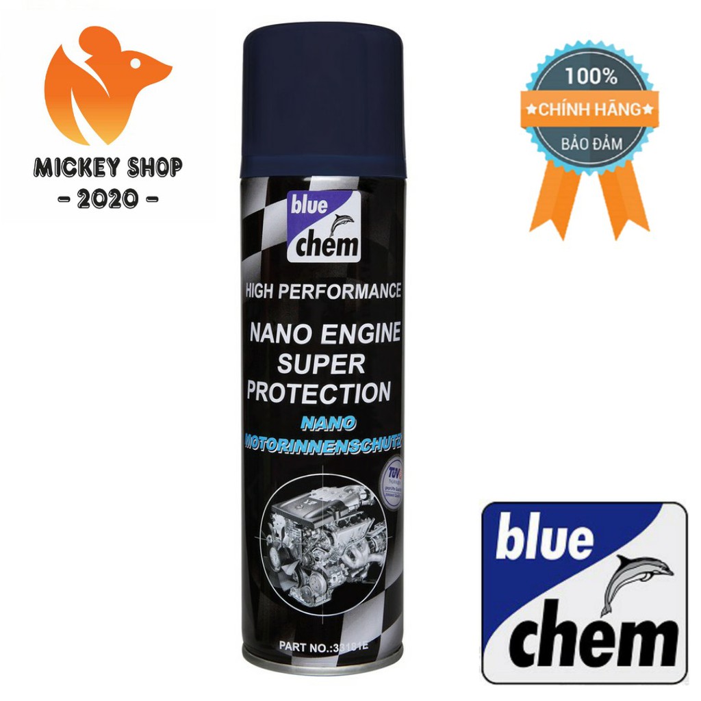 [ KHUYÊN DÙNG ]  BLUECHEM - NANO ENGINE SUPER PROTECTION - NANO BẢO VỆ ĐỘNG CƠ 250 ML