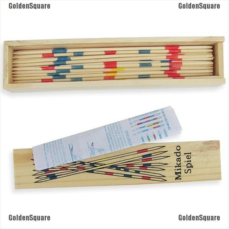 Hộp Đồ Chơi Nhặt Que Gỗ Truyền Thống Cổ Điển