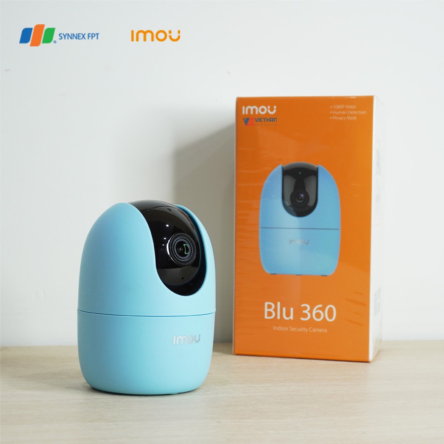 Camera IP WIFI Imou hình cầu A1 IPC-A22EP-A 2M, 2Y WTY (Blue)_IPC-A22EP-A - Hàng Chính Hãng