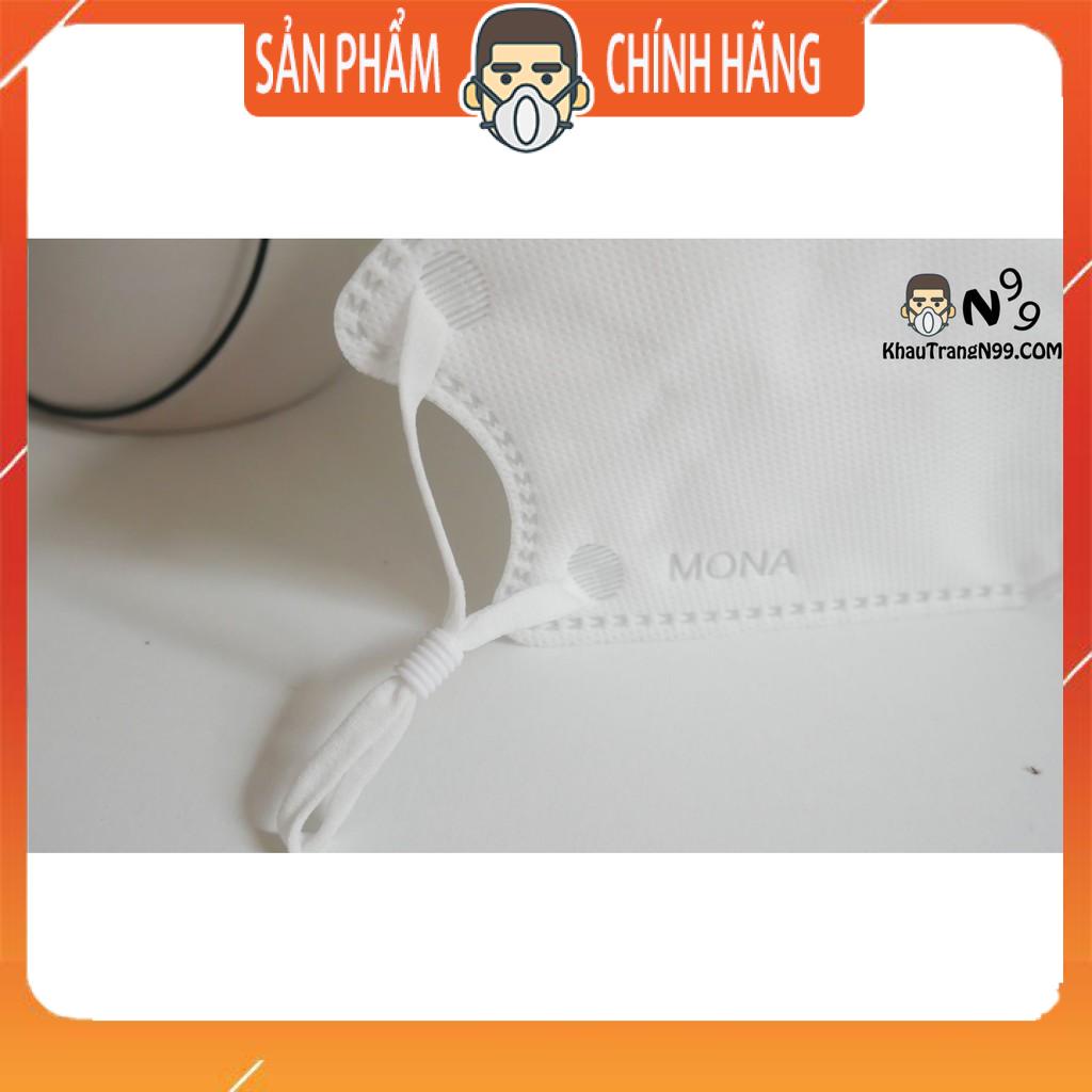 Hộp 30c khẩu trang Mona Mask N99 đạt nhiều chuẩn quốc tế chống bụi mịn