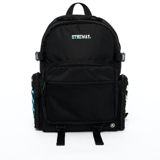 5THEWAY® /two tones/ ROCKET BACKPACK™ in SYIVAN GREEN/BACHERLOR BUTTOM aka Balo 5THEWAY Đen