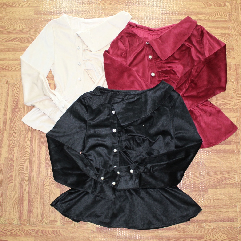 Áo len tăm nữ mẫu thu đông trễ vai gợi cảm trẻ trung Bling Store BL03 | BigBuy360 - bigbuy360.vn